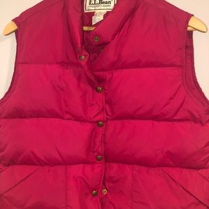 L.L.Bean Goose Down Vest Women’s Large
